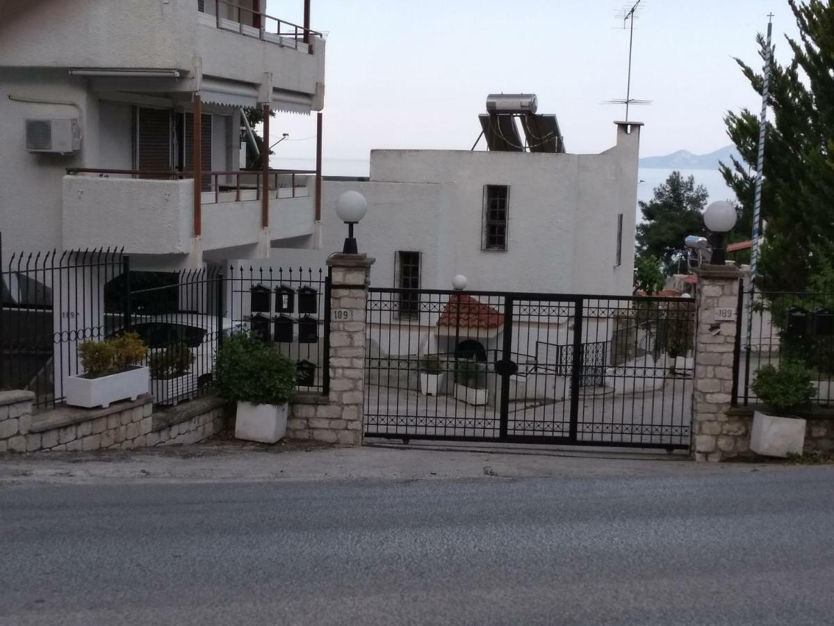 Evaliana Seaside Apartment PalaiónTsiflíkion Dış mekan fotoğraf